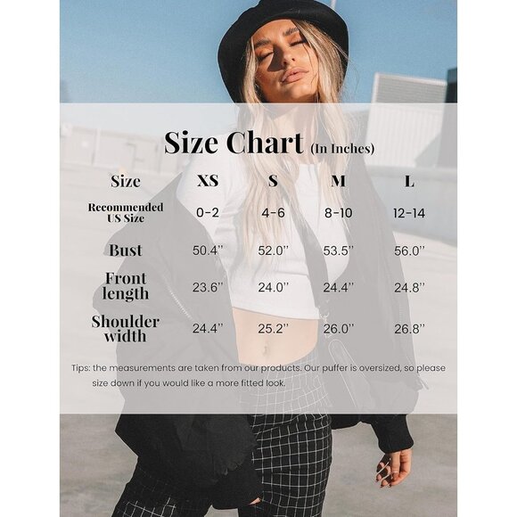 Women's Puffer Jacket Oversized Cropped Puffy Quilted Jackets Coat Olive - Picture 7 of 7